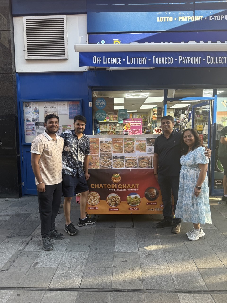 The Chatori Chaat House team
